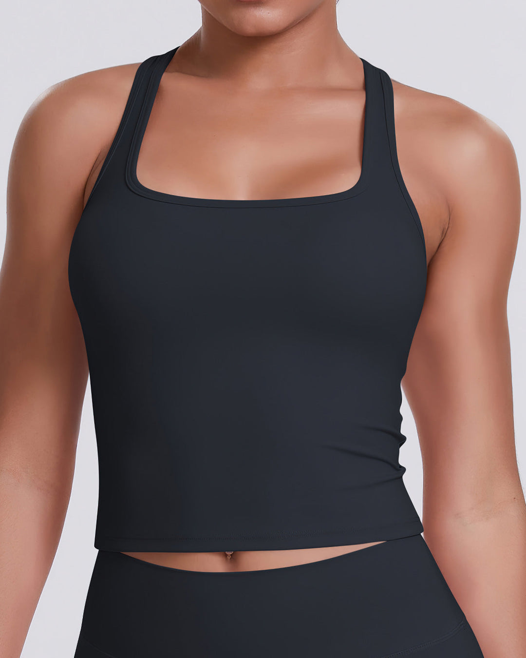 Alina Crop Top - Black