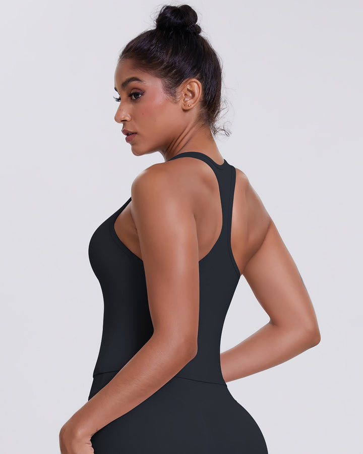 Alina Crop Top - Black