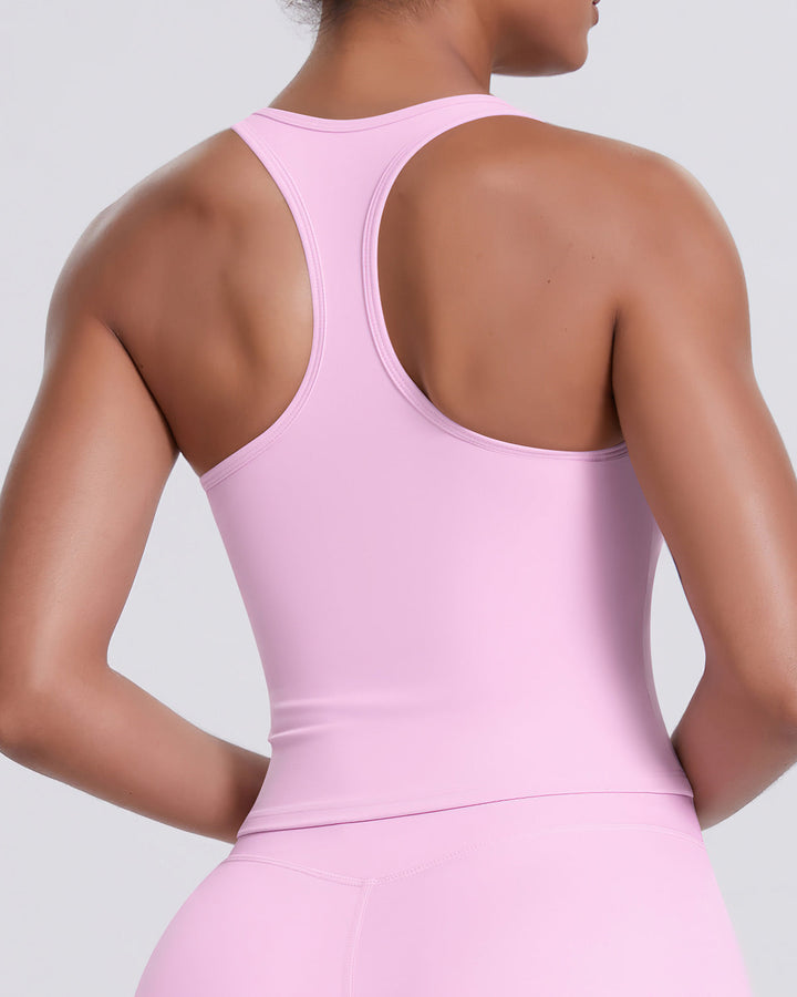 Alina Crop Top - Pink