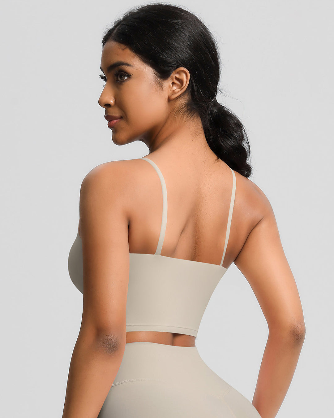 Ava Crop Top - Oatmeal