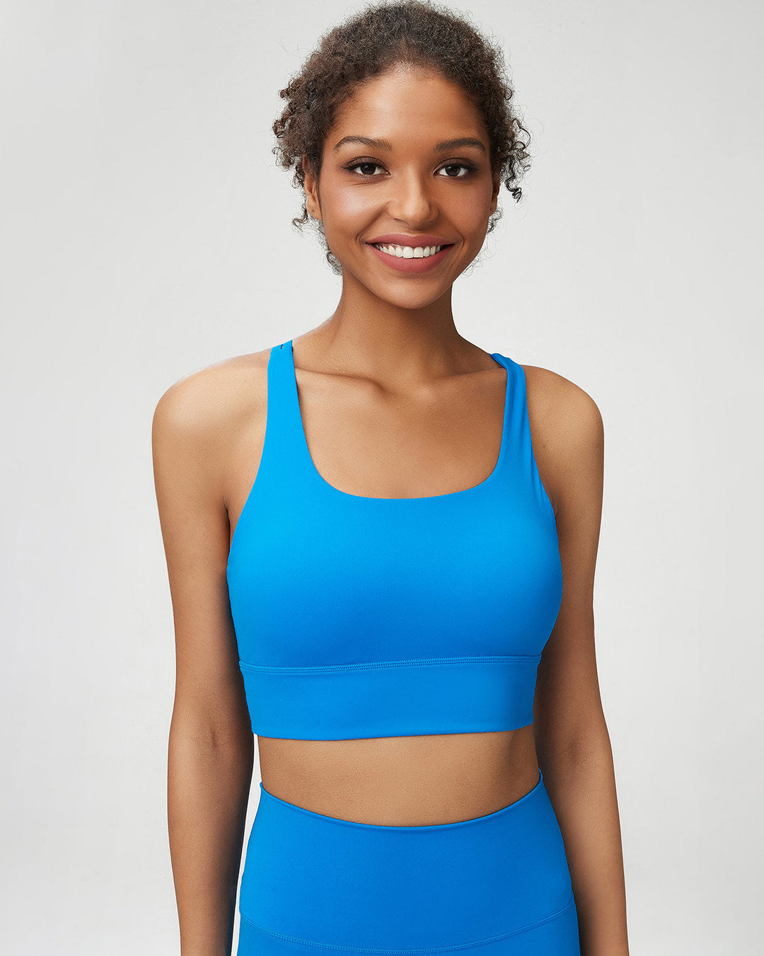 Cordelia Sports Bra - Azure