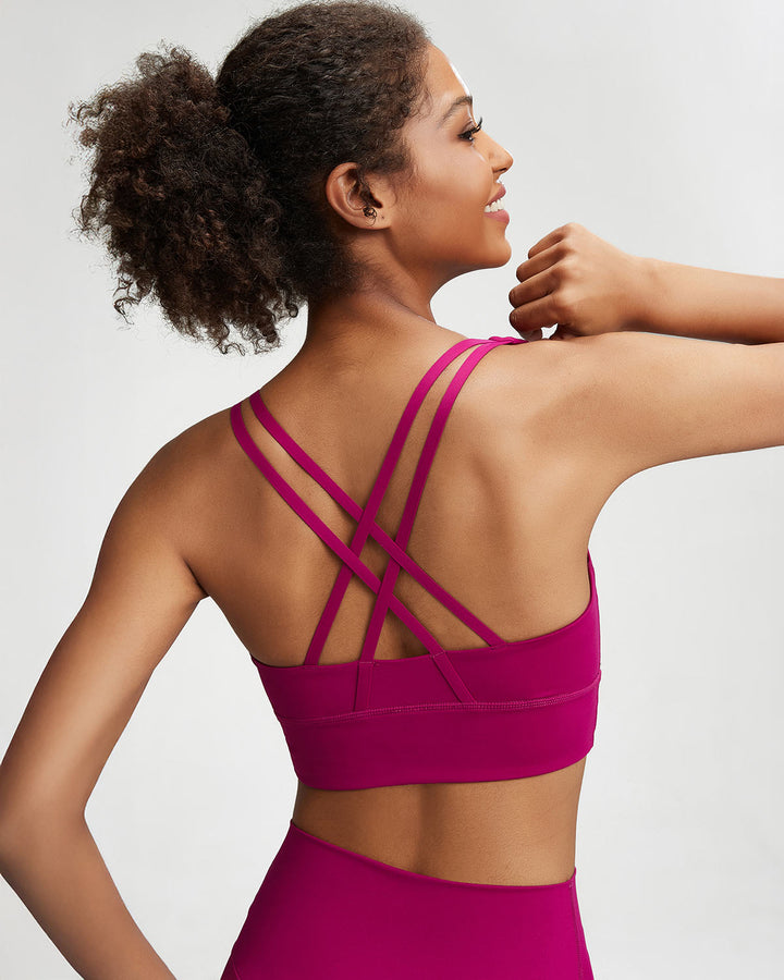 Cordelia Sports Bra - Carmine