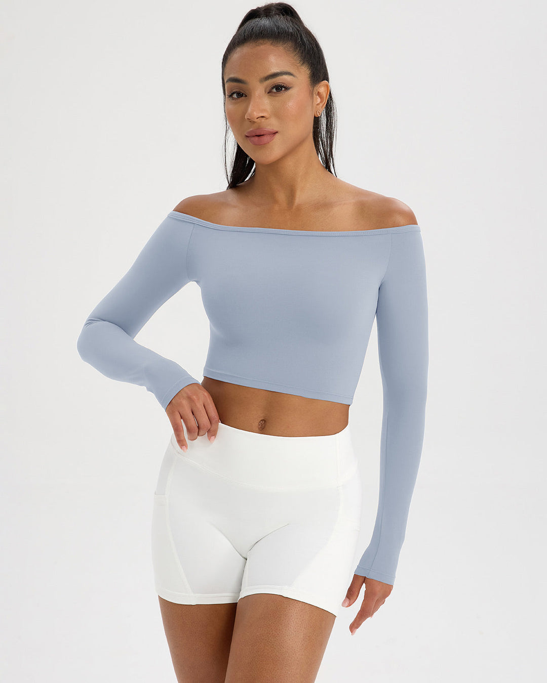 Delilah Long Sleeve - Blue