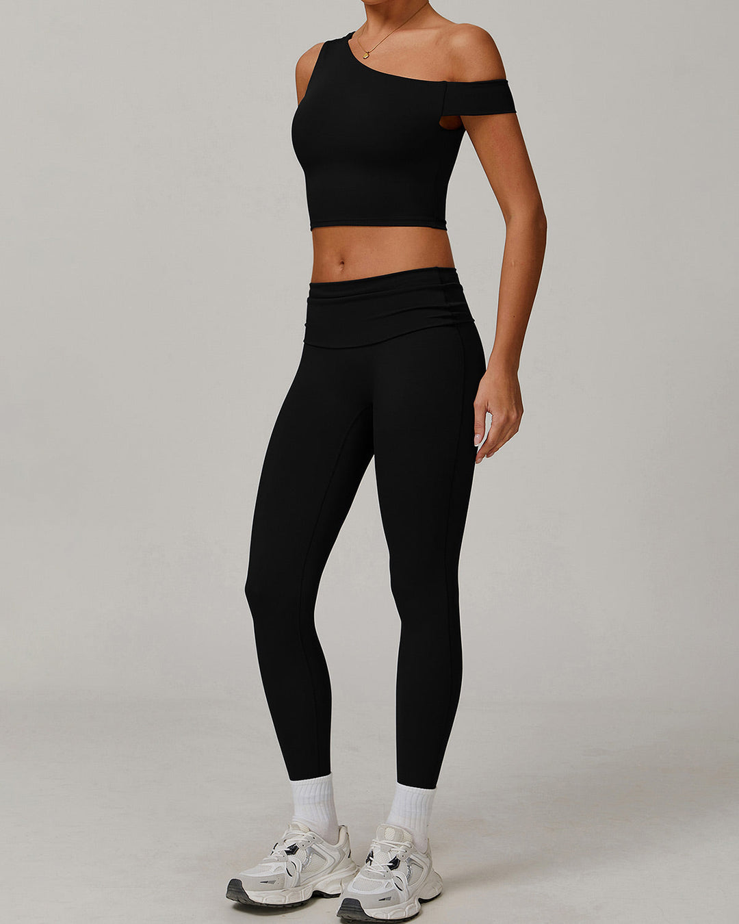 Demi Crop Top - Black