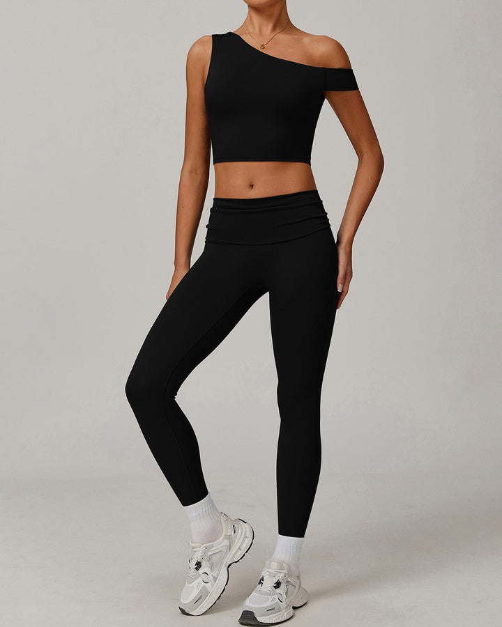 Demi Crop Top - Black