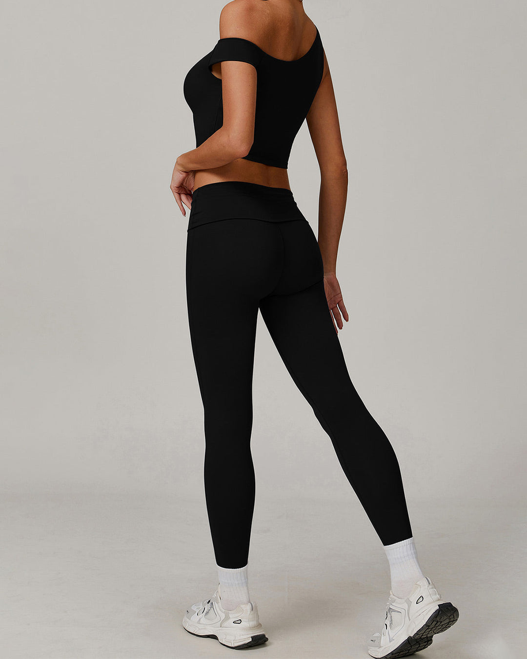 Demi Crop Top - Black