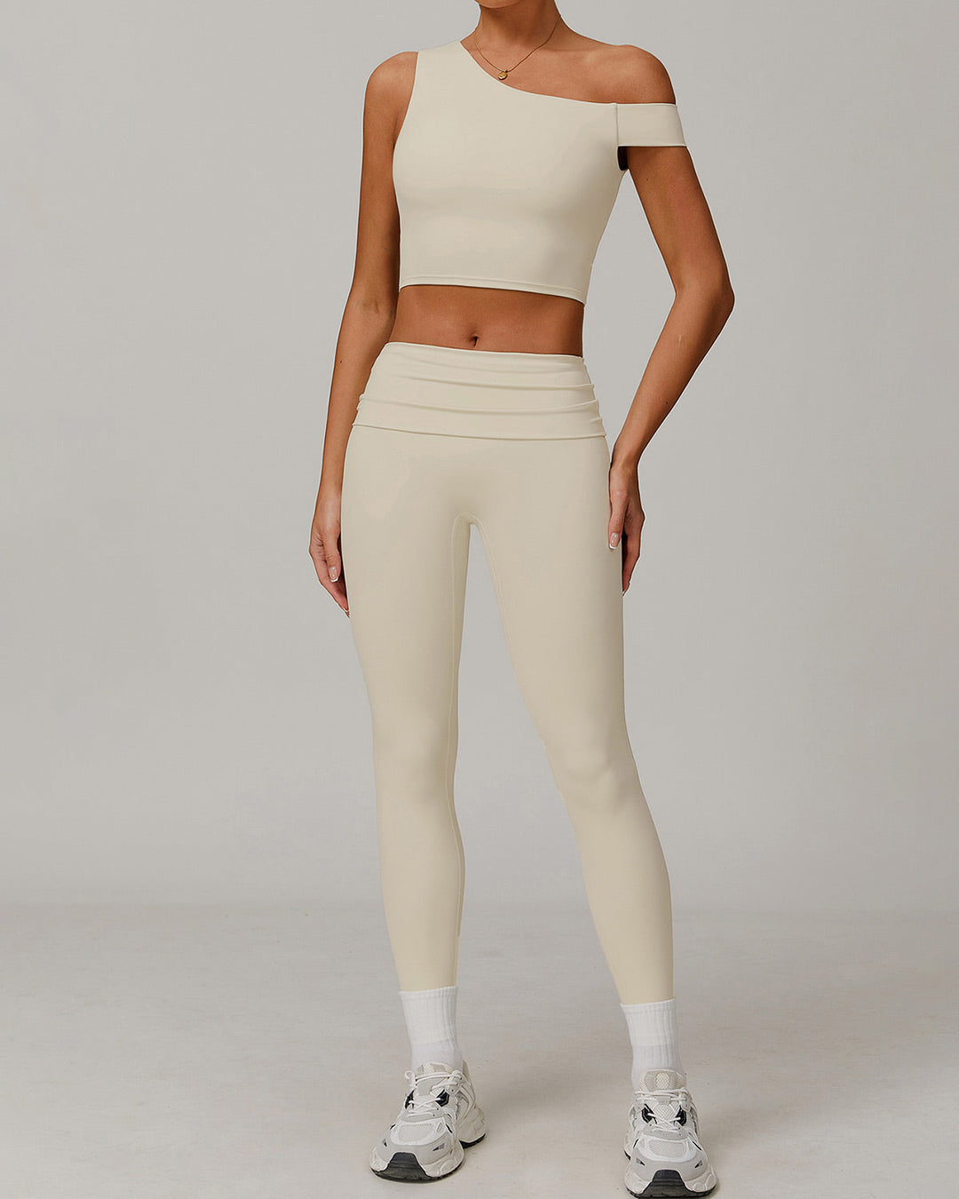 Demi Crop Top - Cream