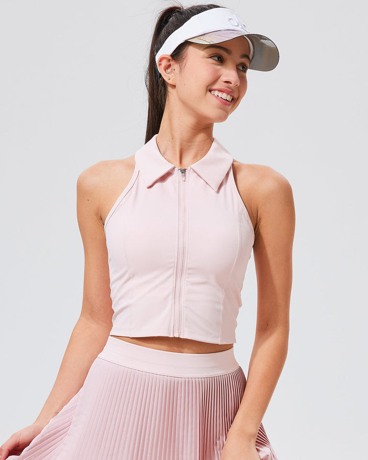 Faye Crop Top - Pink