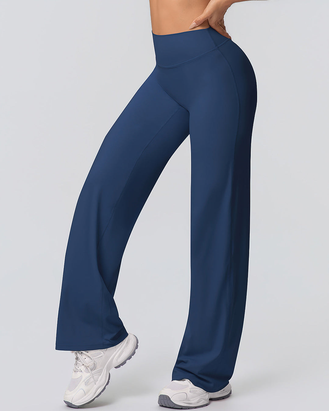 Gwen Flare Leggings - Navy