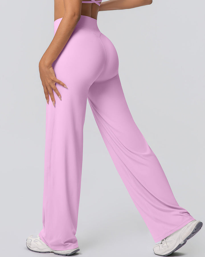 Gwen Flare Leggings - Pink
