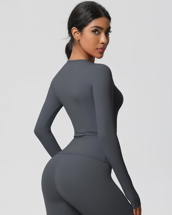 Gwen Long Sleeve - Dark Grey