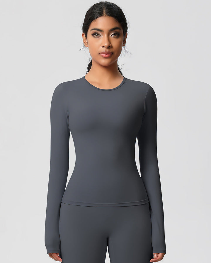 Gwen Long Sleeve - Dark Grey