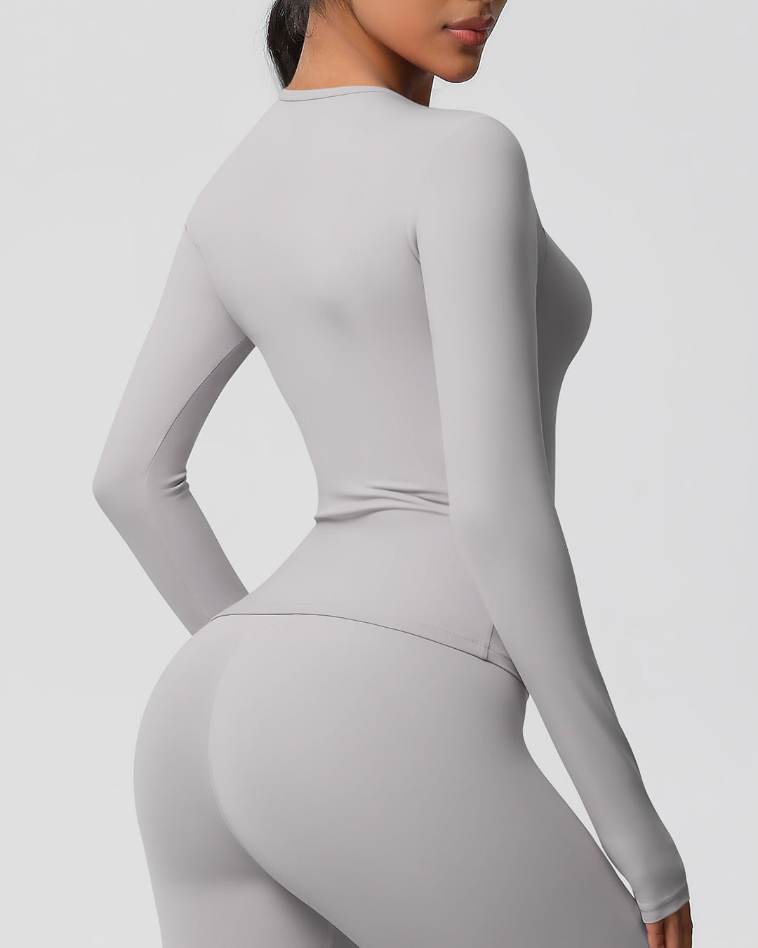 Gwen Long Sleeve - Light Grey