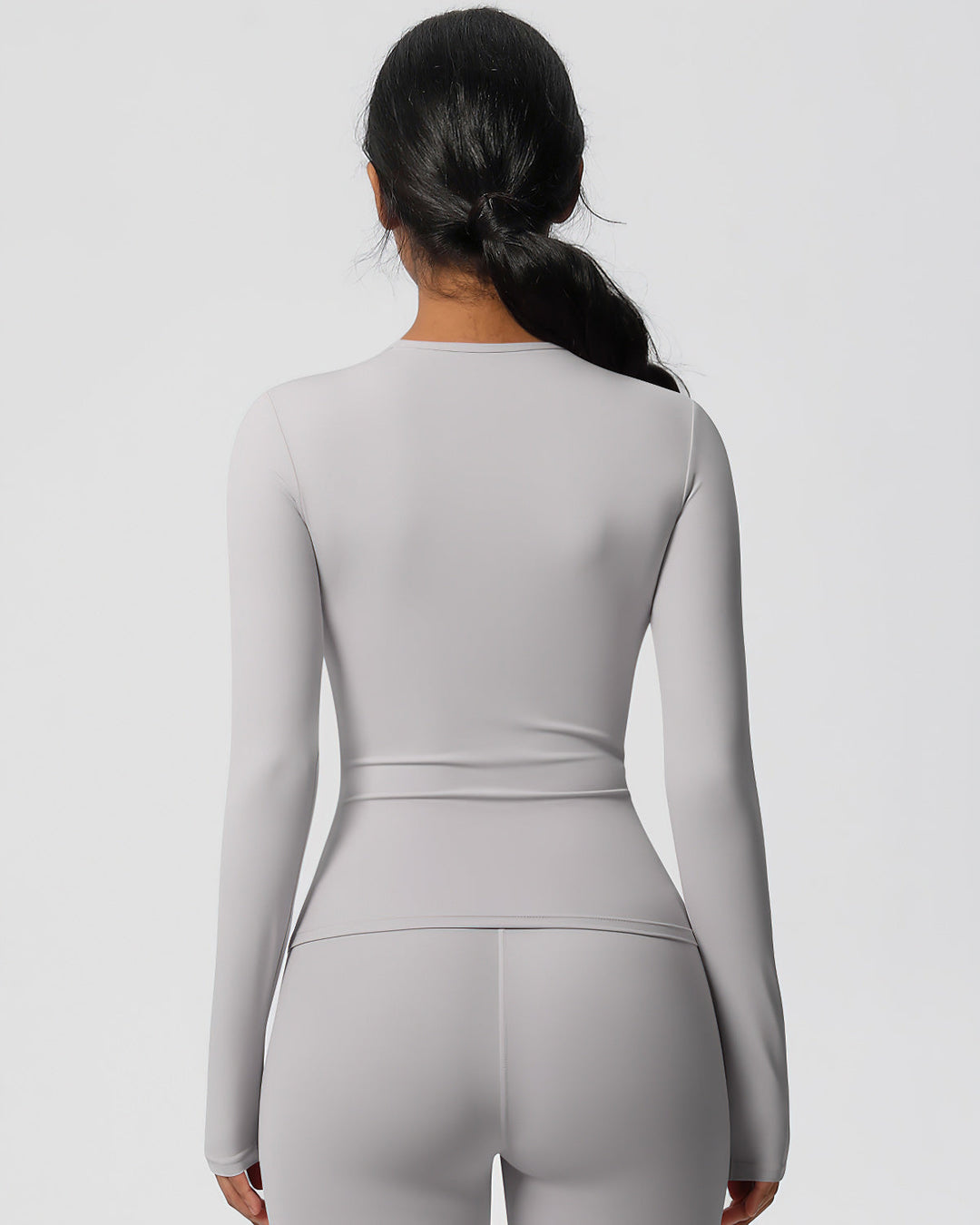 Gwen Long Sleeve - Light Grey