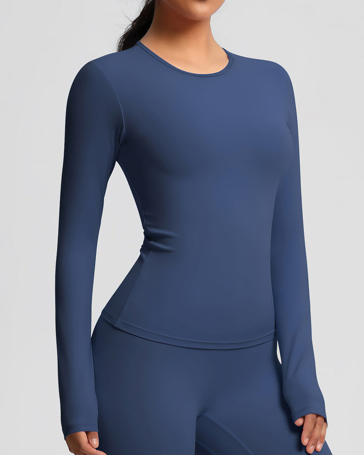 Gwen Long Sleeve - Navy