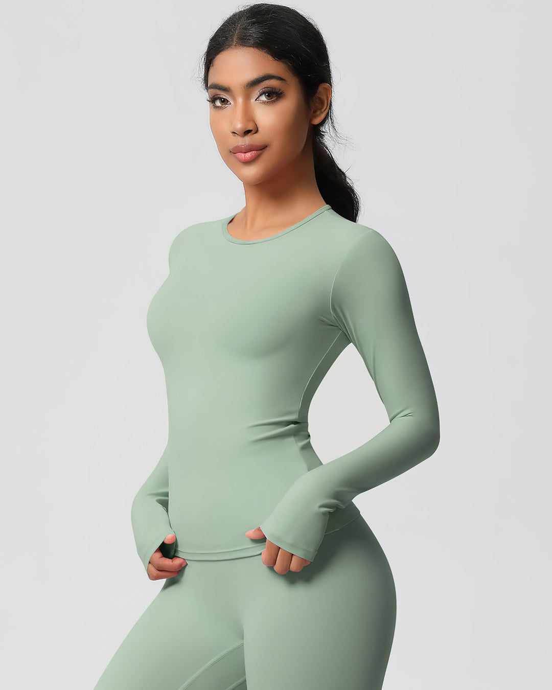 Gwen Long Sleeve - Sage Green