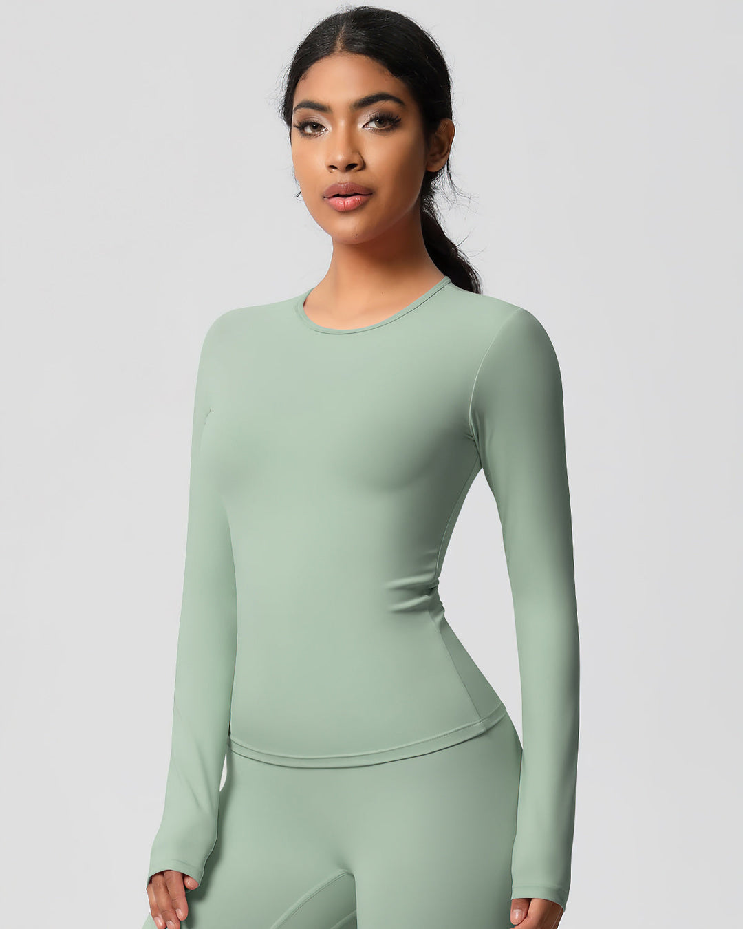 Gwen Long Sleeve - Sage Green
