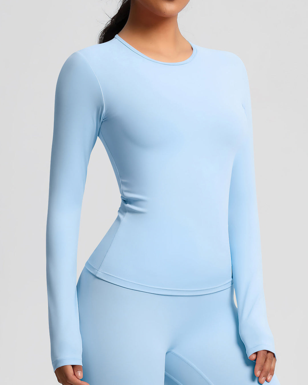 Gwen Long Sleeve - Sky Blue