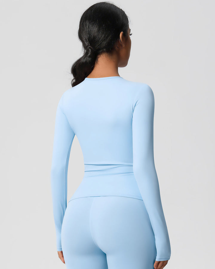Gwen Long Sleeve - Sky Blue
