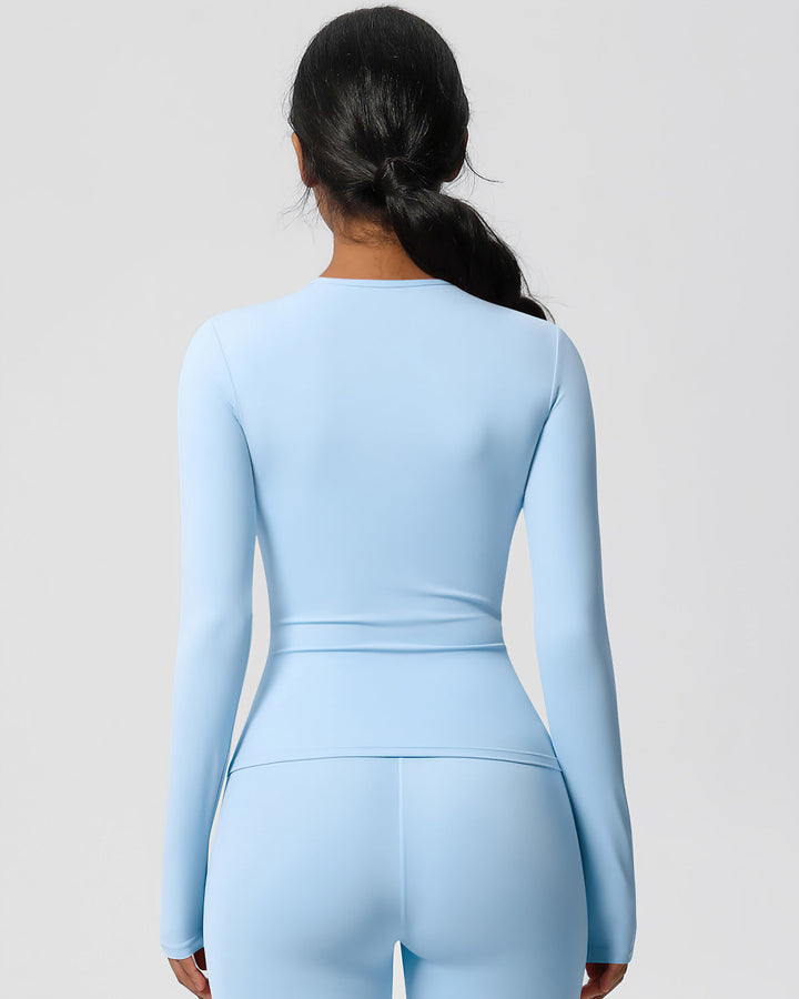 Gwen Long Sleeve - Sky Blue