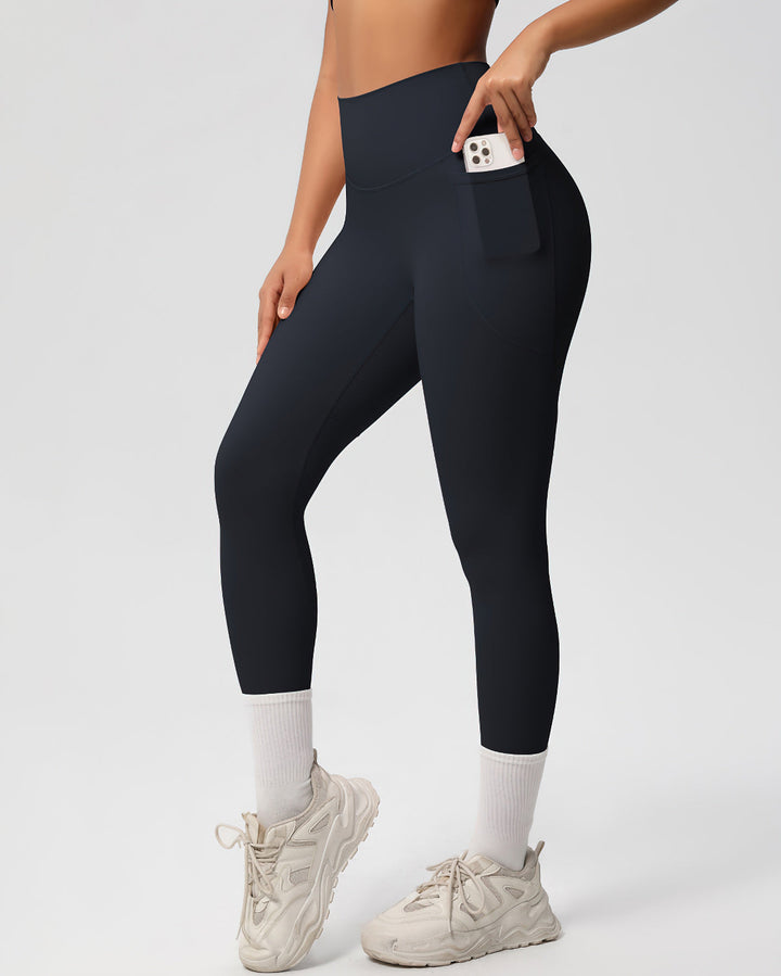 Gwen Pocket Leggings - Black
