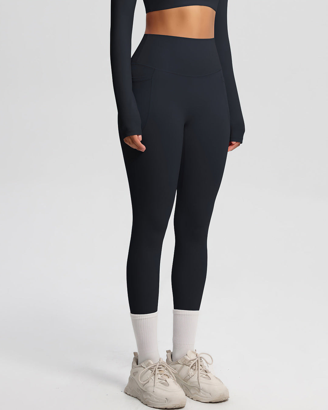 Gwen Pocket Leggings - Black