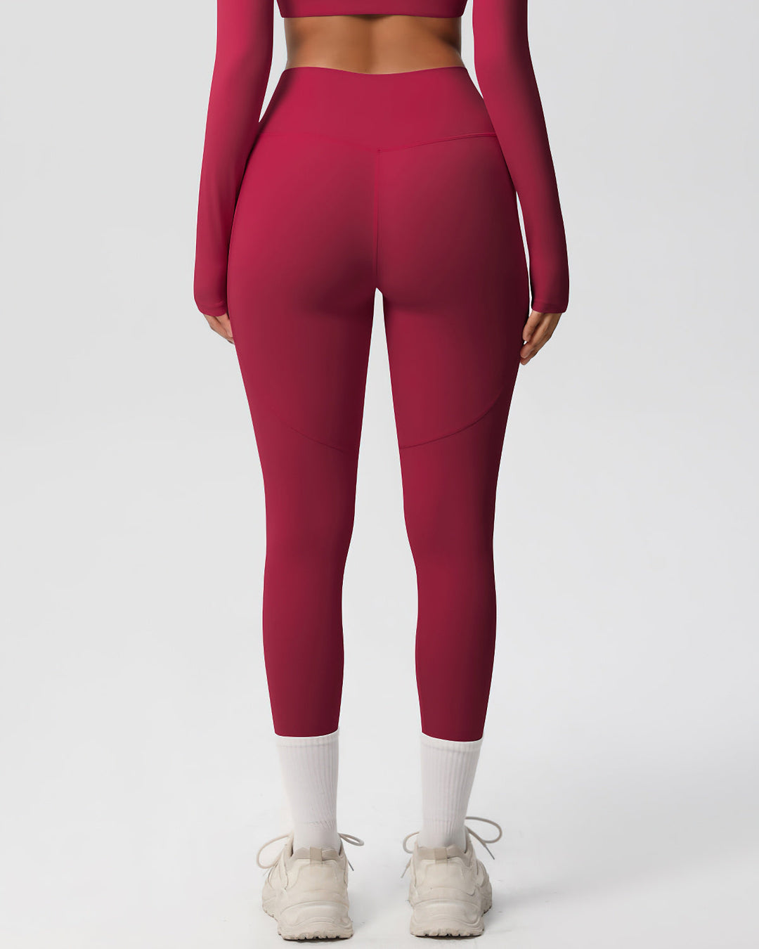 Gwen Pocket Leggings - Carmine