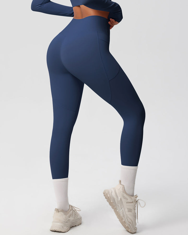 Gwen Pocket Leggings - Navy