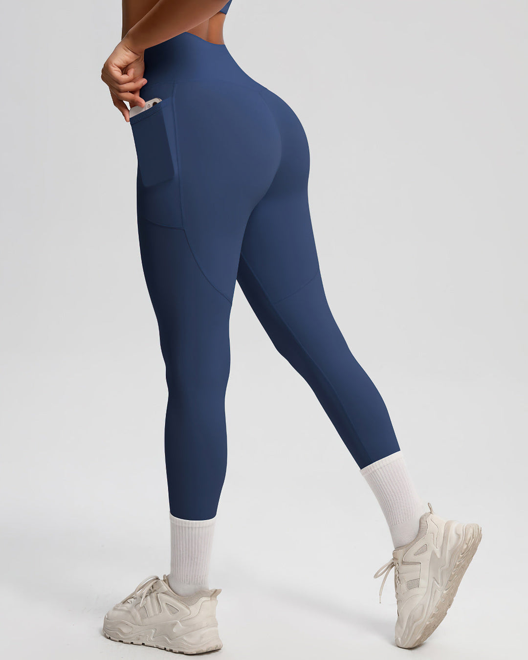 Gwen Pocket Leggings - Navy