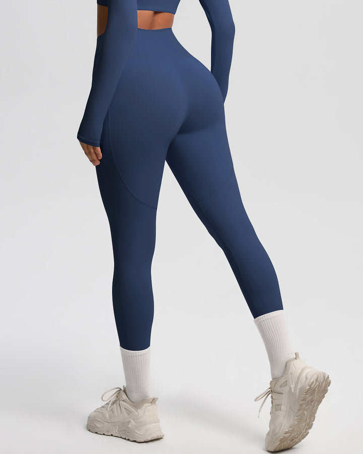 Gwen Pocket Leggings - Navy