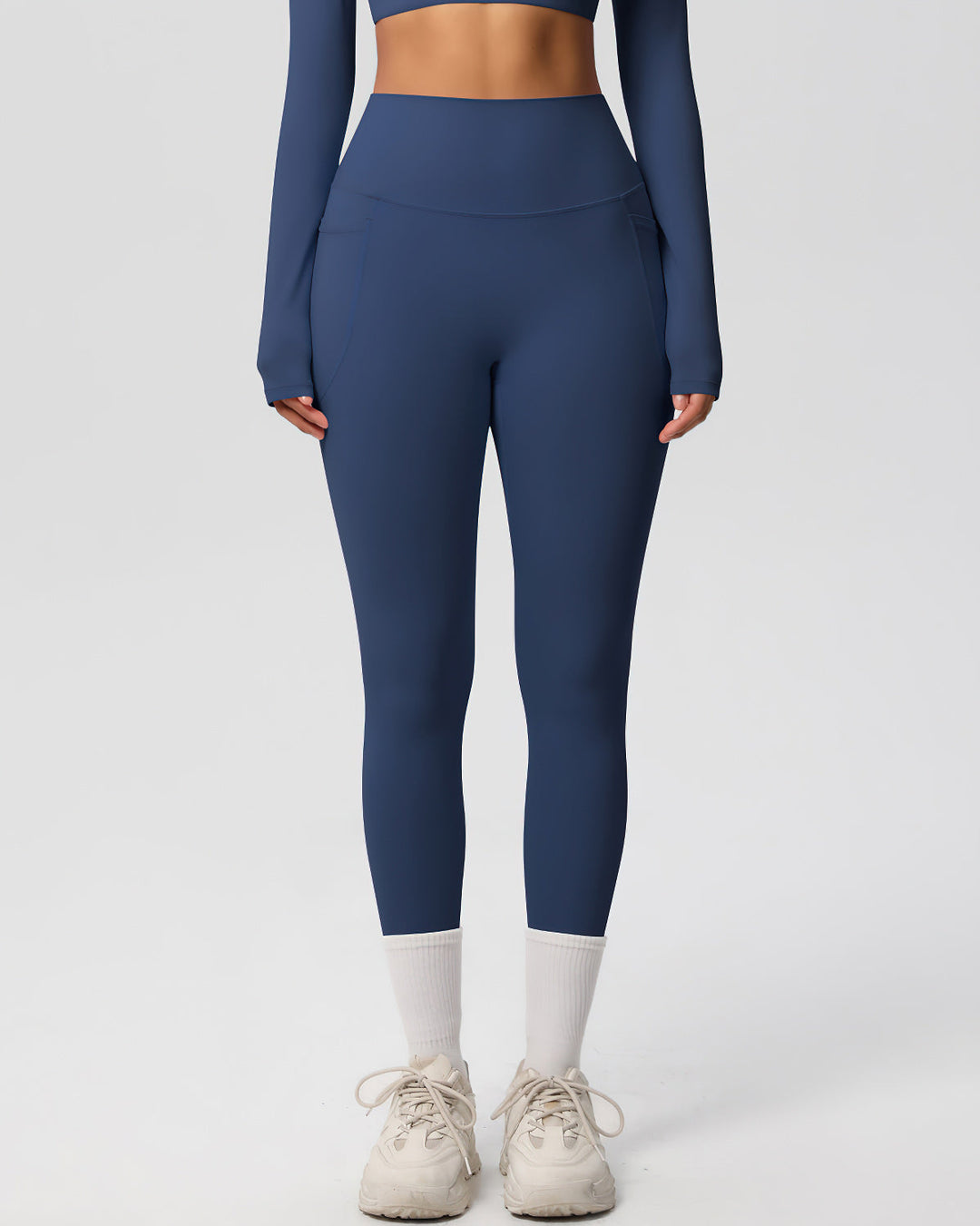 Gwen Pocket Leggings - Navy