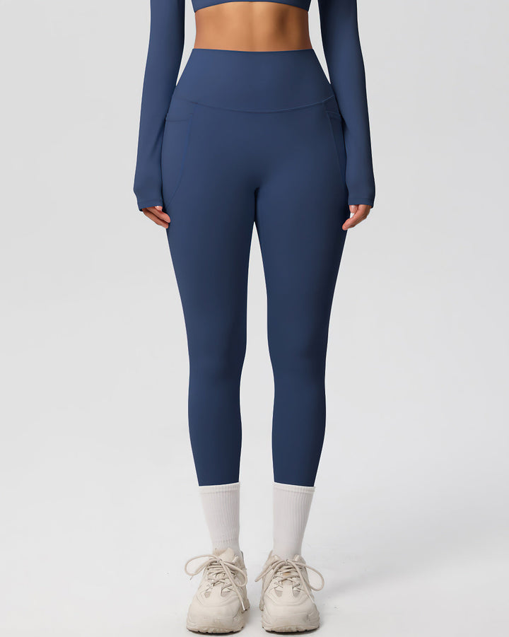 Gwen Pocket Leggings - Navy