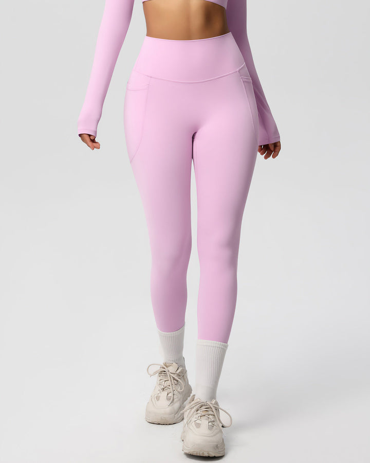 Gwen Pocket Leggings - Pink