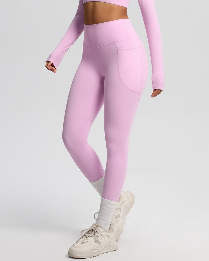 Gwen Pocket Leggings - Pink