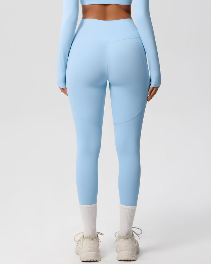 Gwen Pocket Leggings - Sky Blue