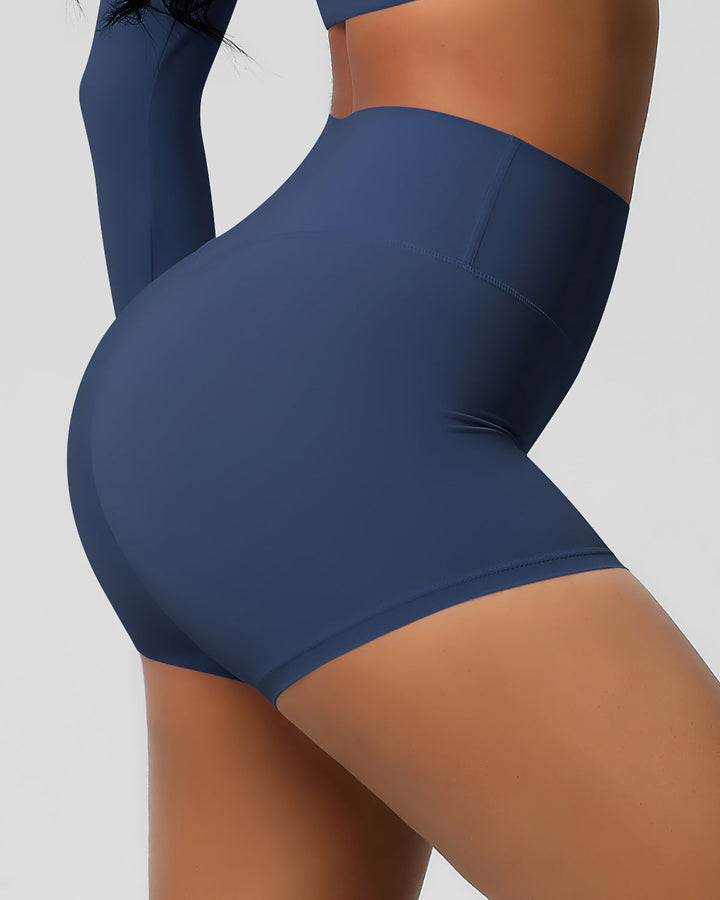 Gwen Seamless Shorts - Navy