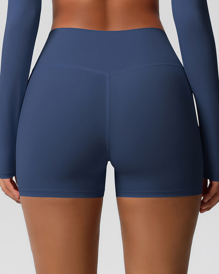 Gwen Seamless Shorts - Navy