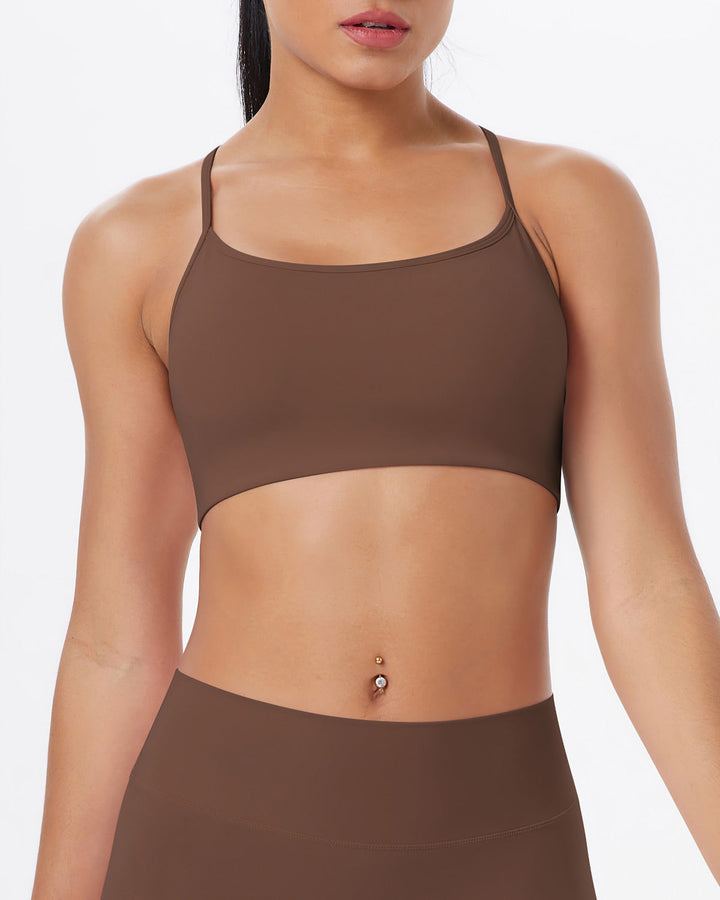 Gwen Sports Bra - Brown