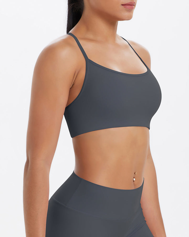 Gwen Sports Bra - Dark Grey