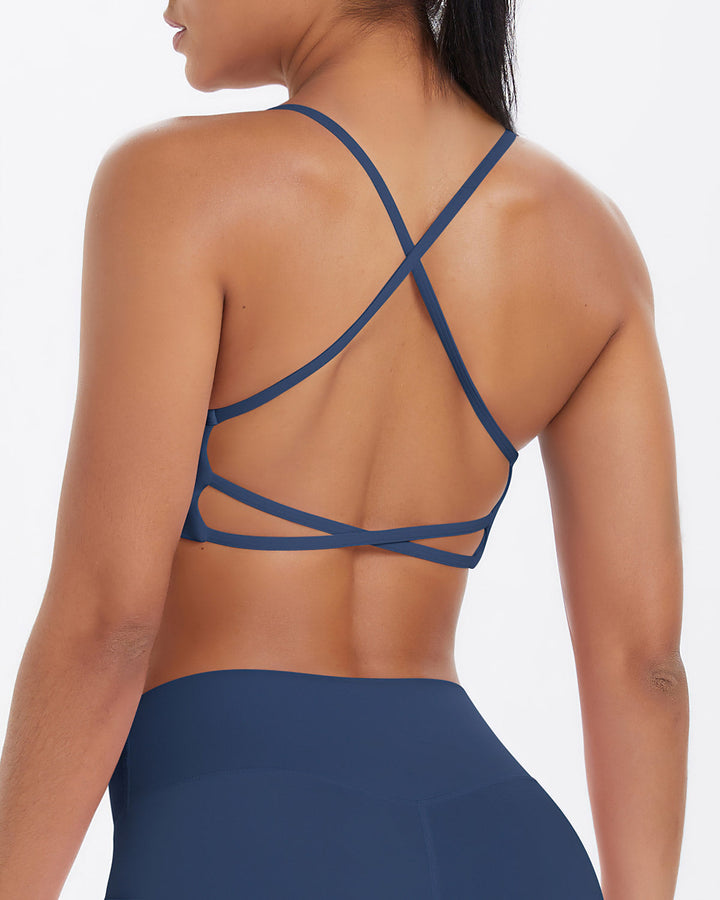 Gwen Sports Bra - Navy