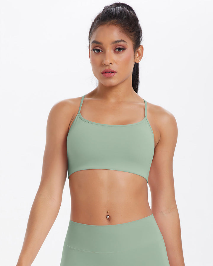 Gwen Sports Bra - Sage Green