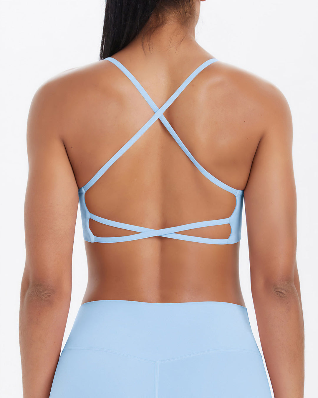 Gwen Sports Bra - Sky Blue