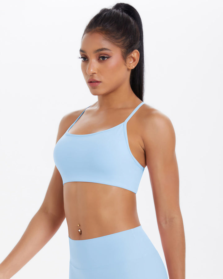 Gwen Sports Bra - Sky Blue