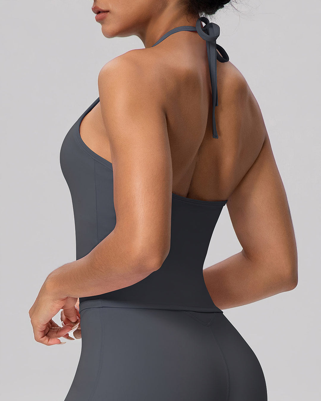 Gwen Tank Top - Dark Grey