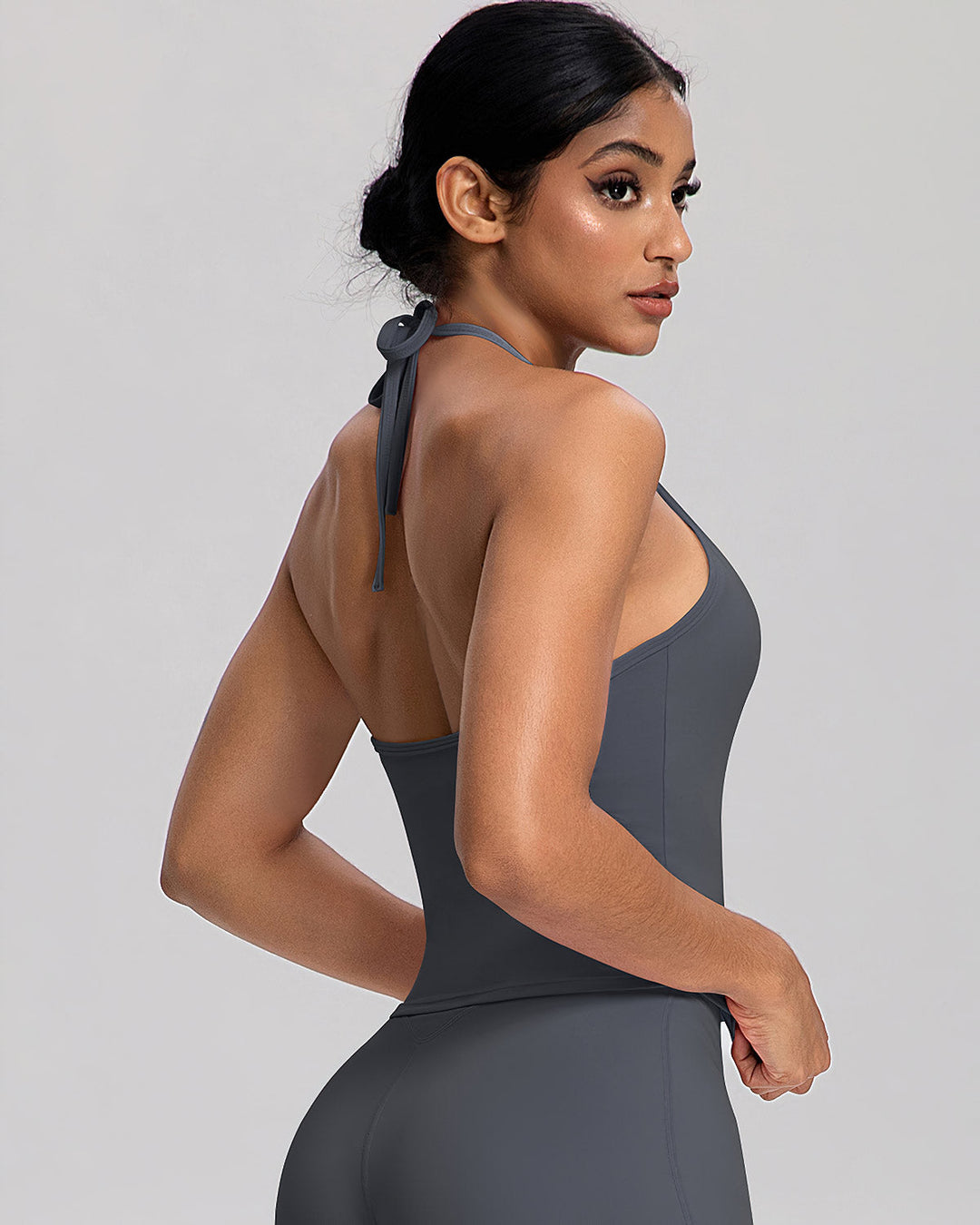 Gwen Tank Top - Dark Grey