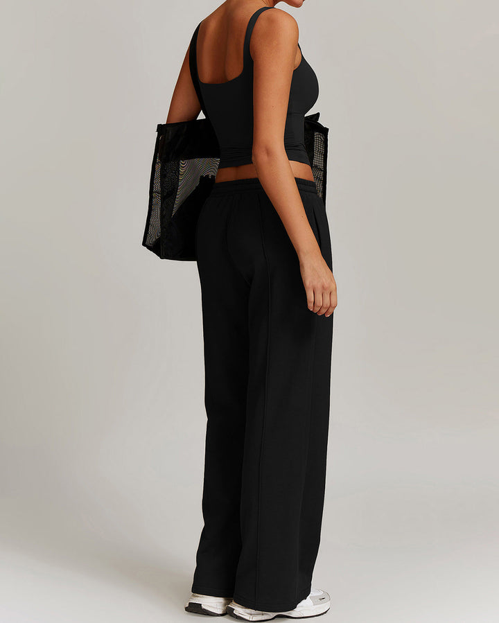 Harlow Crop Top - Black