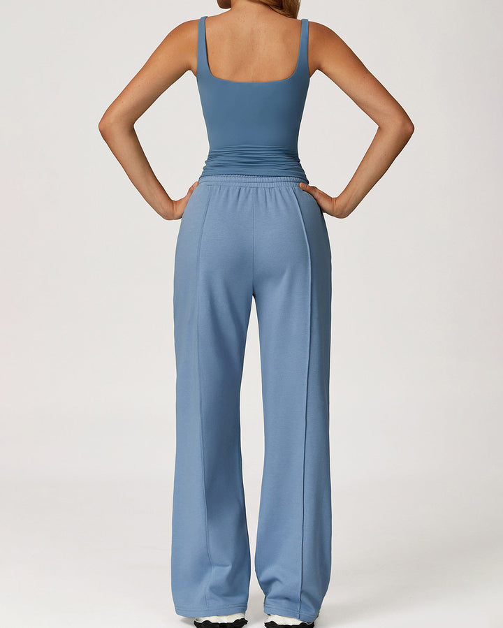 Harlow Crop Top - Blue