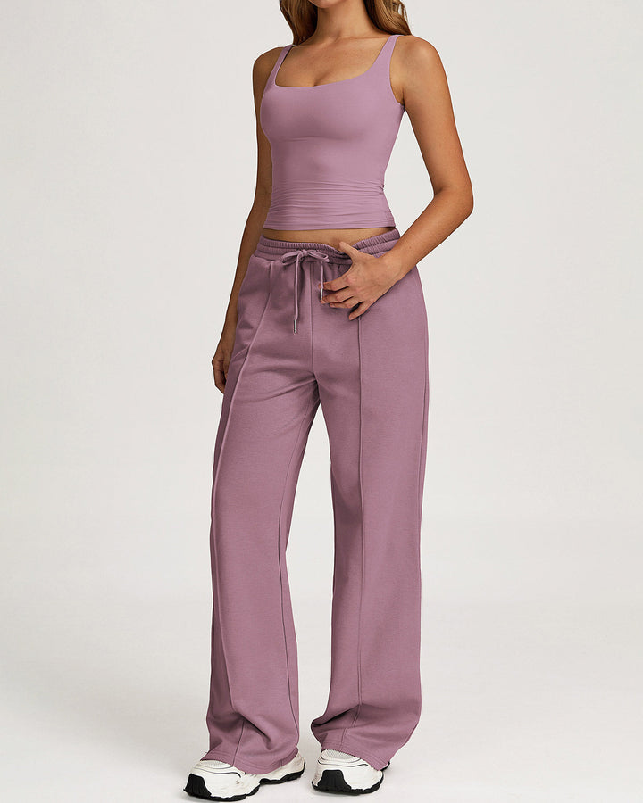Harlow Sweatpants - Dusty Rose
