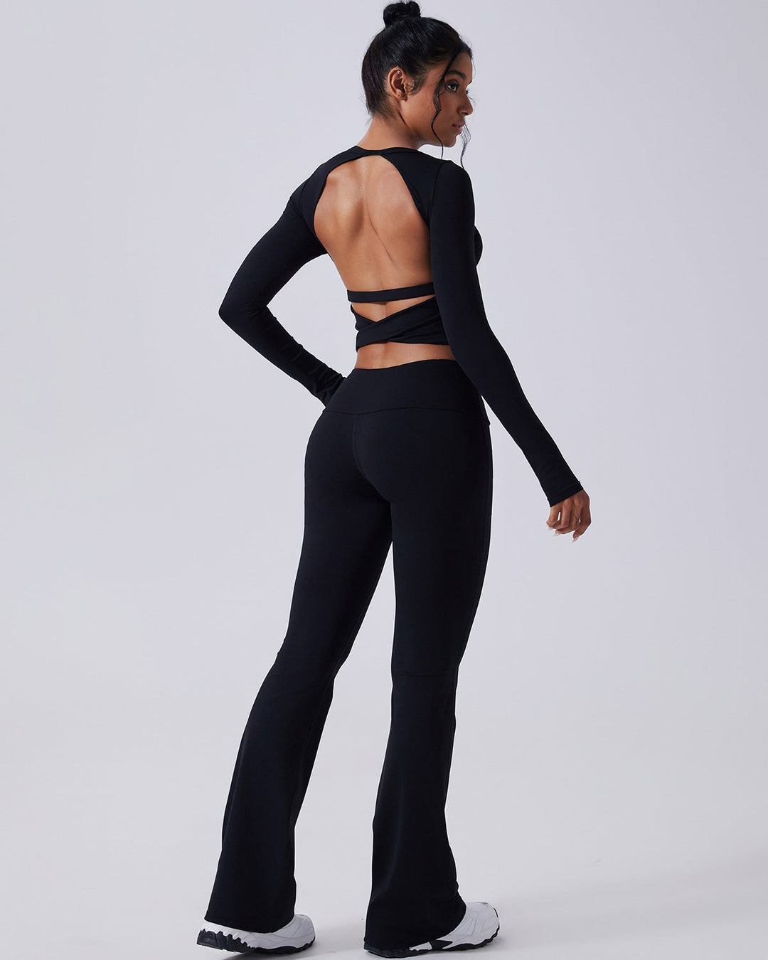 Ivy Flare Leggings - Black