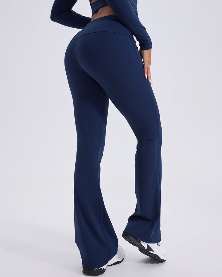 Ivy Flare Leggings - Navy